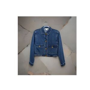Rachel Zoe Cropped Denim Jacket